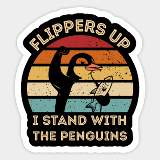 Resist-Penguin Sticker